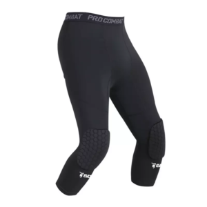 scaldamuscoli con protezioni come le star NBA. Evltn Basketball Brand