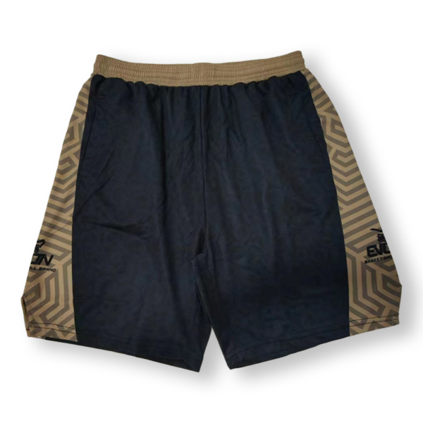 Pantaloncini da Basket Grafica Gold Circle - Evltn Basketball Brand